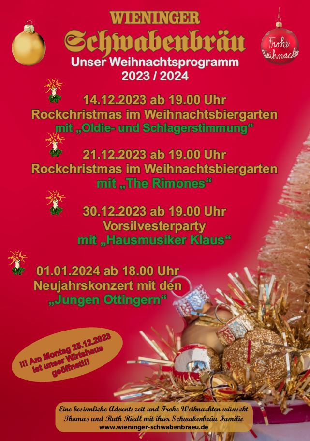 Weihnachtsbiergarten 2023