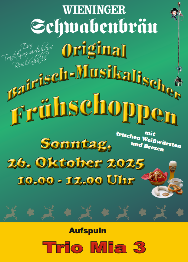 Der Frühschoppen im Schwabenbräu