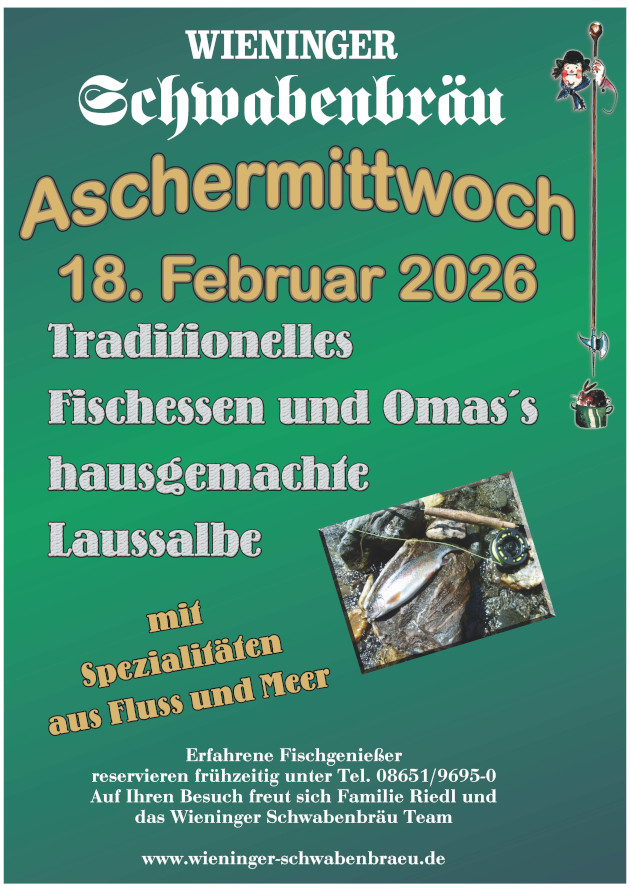 Traditionelles Fischessen am Aschermittwoch